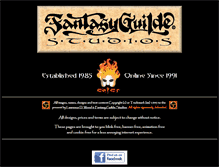 Tablet Screenshot of fantasyguilde.com